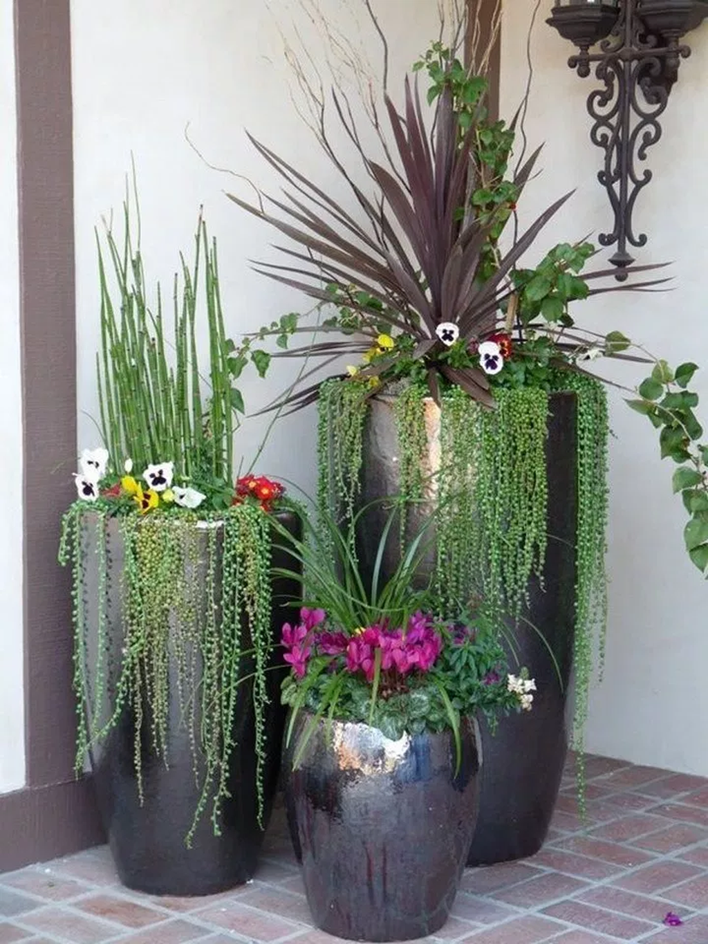 Front Door Container Gardens