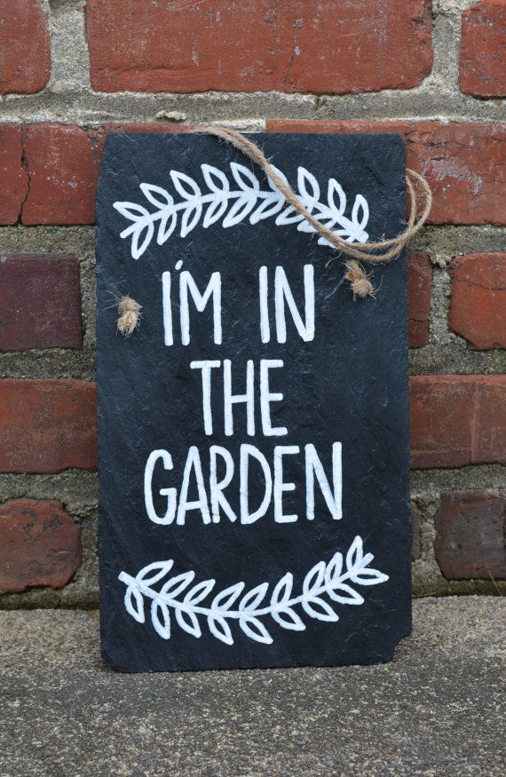 Flower Design Personalised Garden Signs