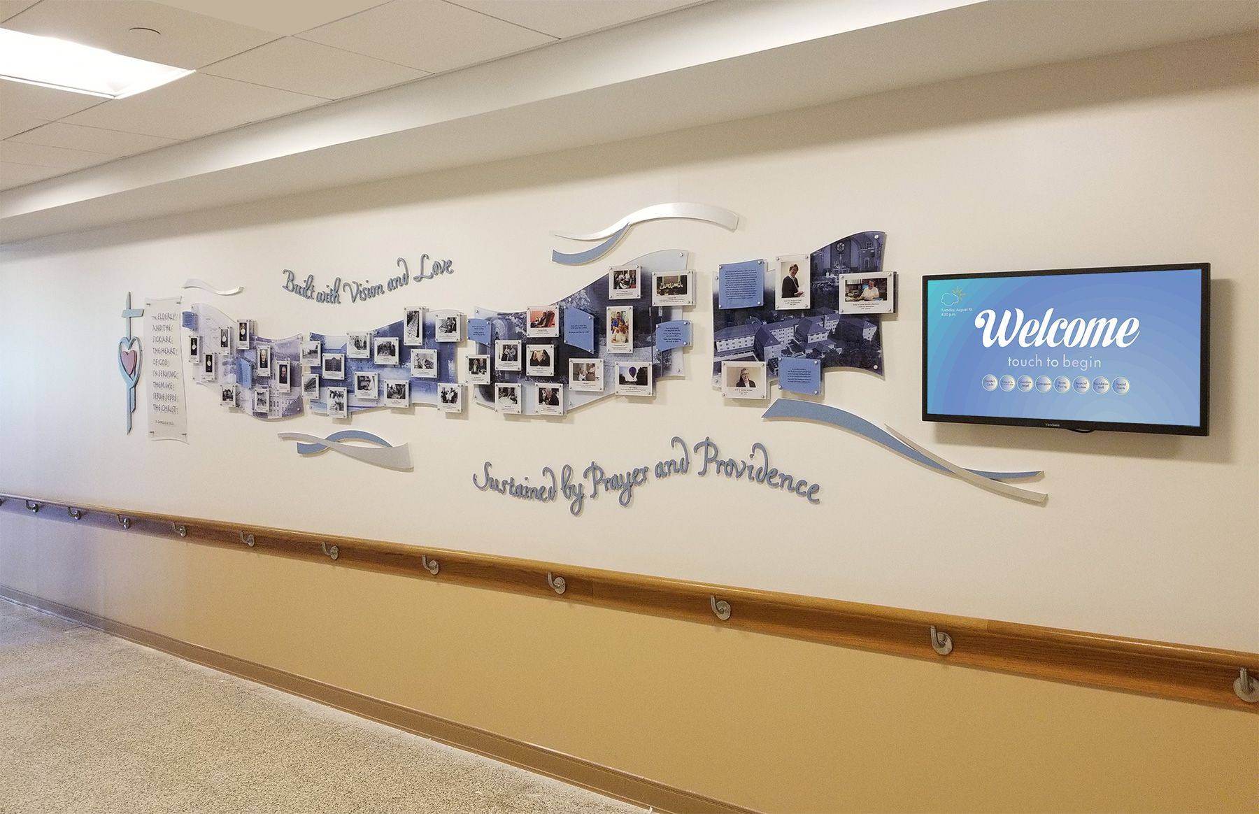 Exterior Signage Donor Wall