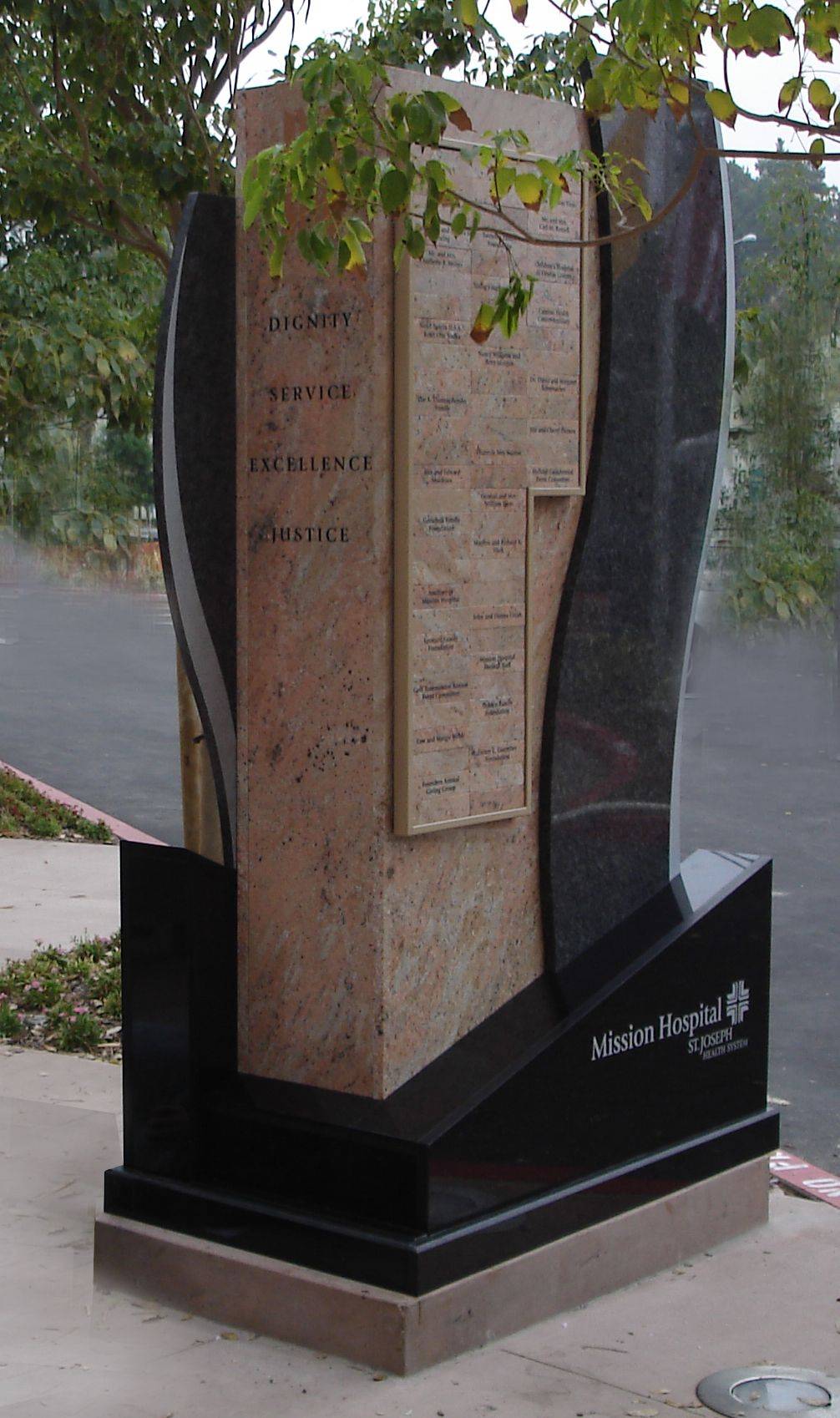 Donor Wall Outdoor Partners
