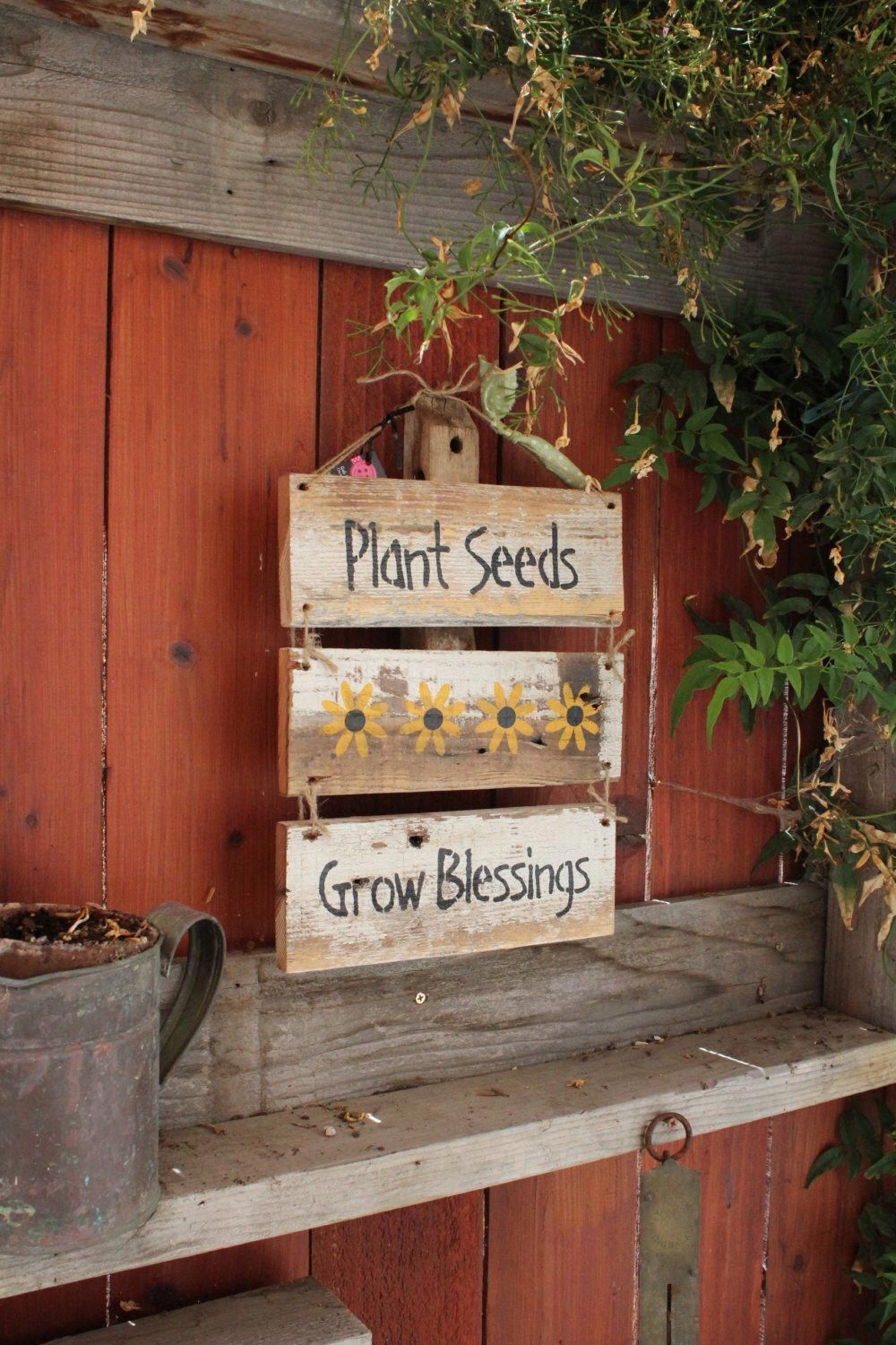 Handmade Garden Signs