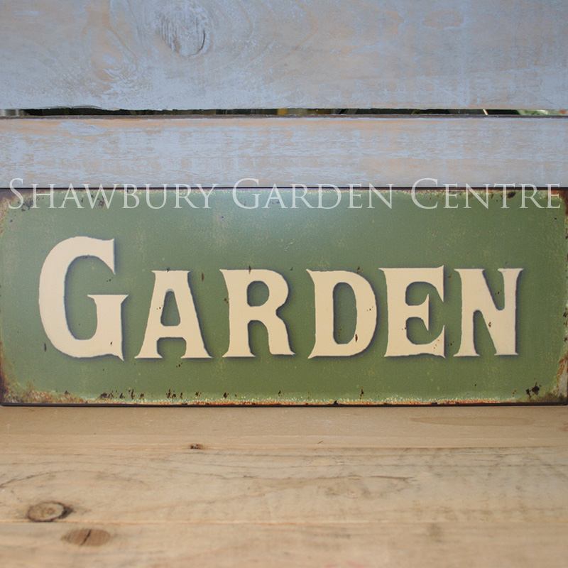 Rustic Wood Garden Pallet Sign Vintage Garden