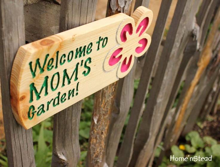 Custom Garden Signs Custom Garden Sign