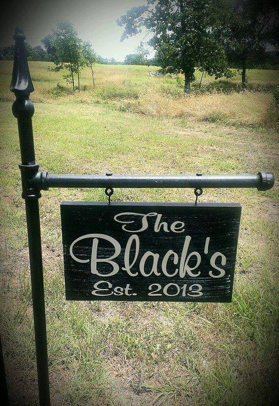 Custom Wood Cabin Signs