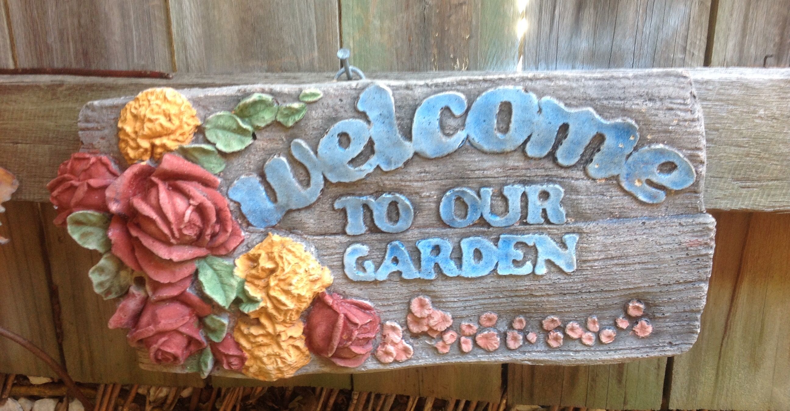 My Garden Poem Sign Coastal Gifts