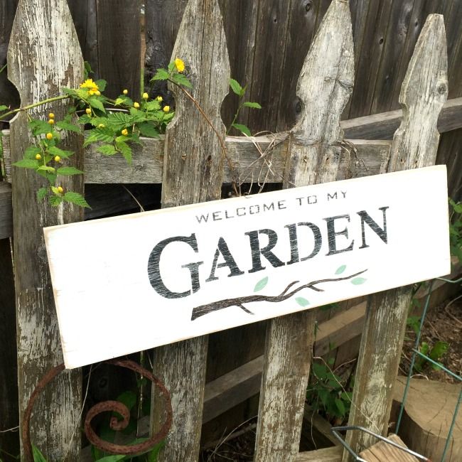 My Garden Sign Fairy Garden Sign