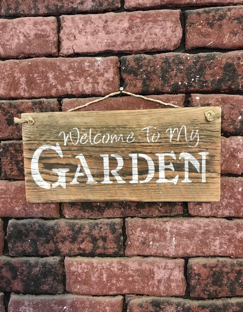 My Garden Sign Garden Decor Gardening Gift