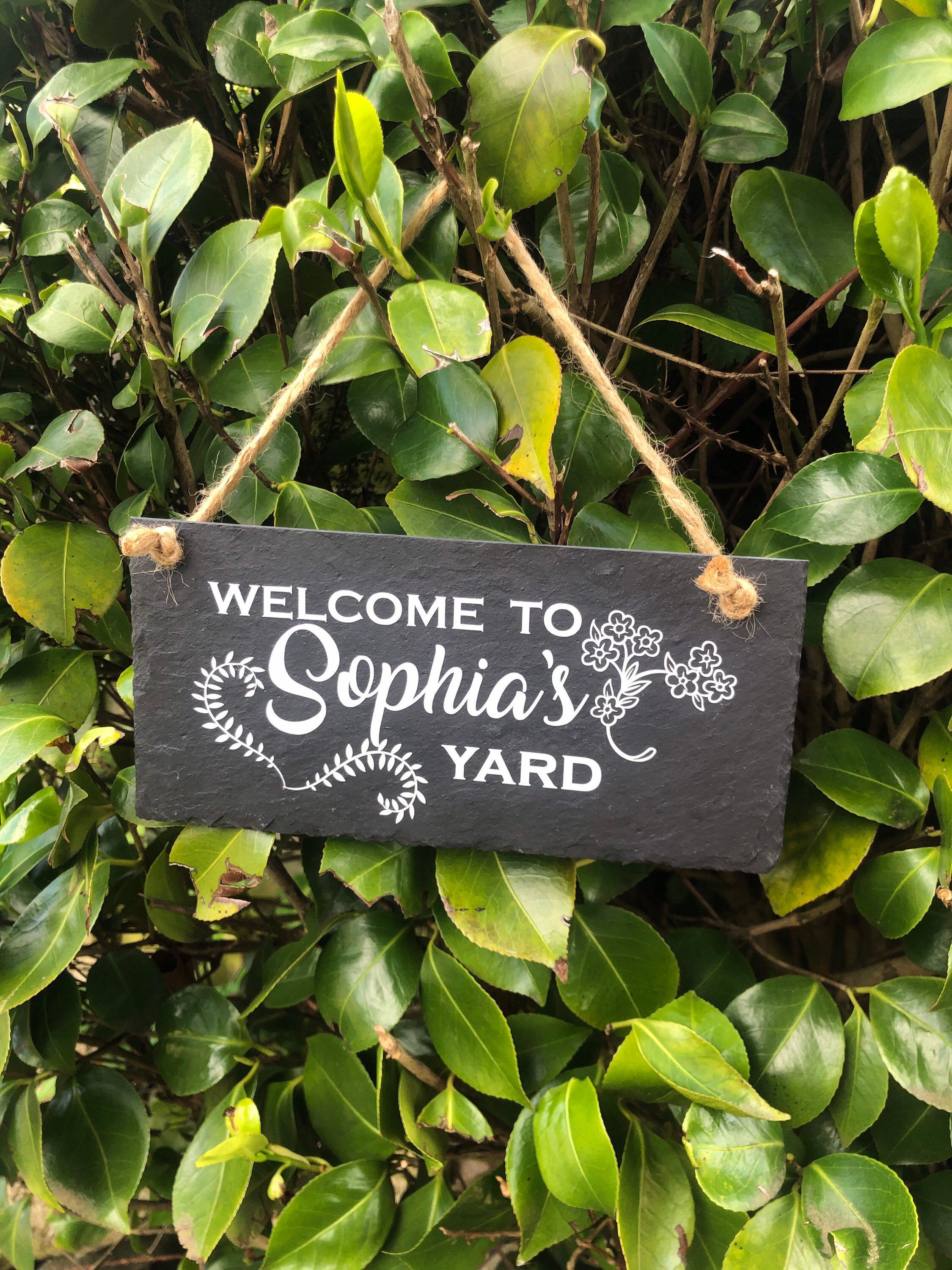 Our Garden Novelty Sign