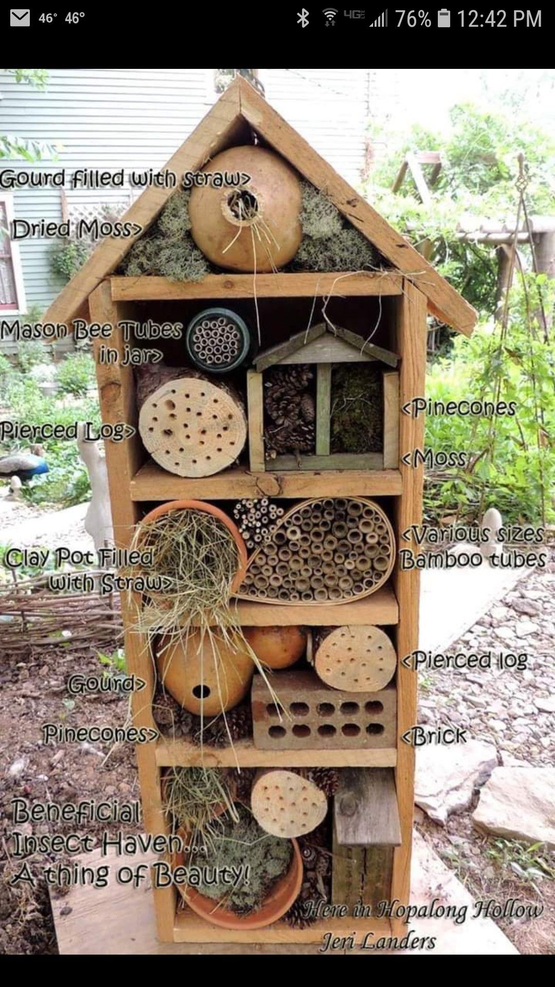 Bee Garden Sign