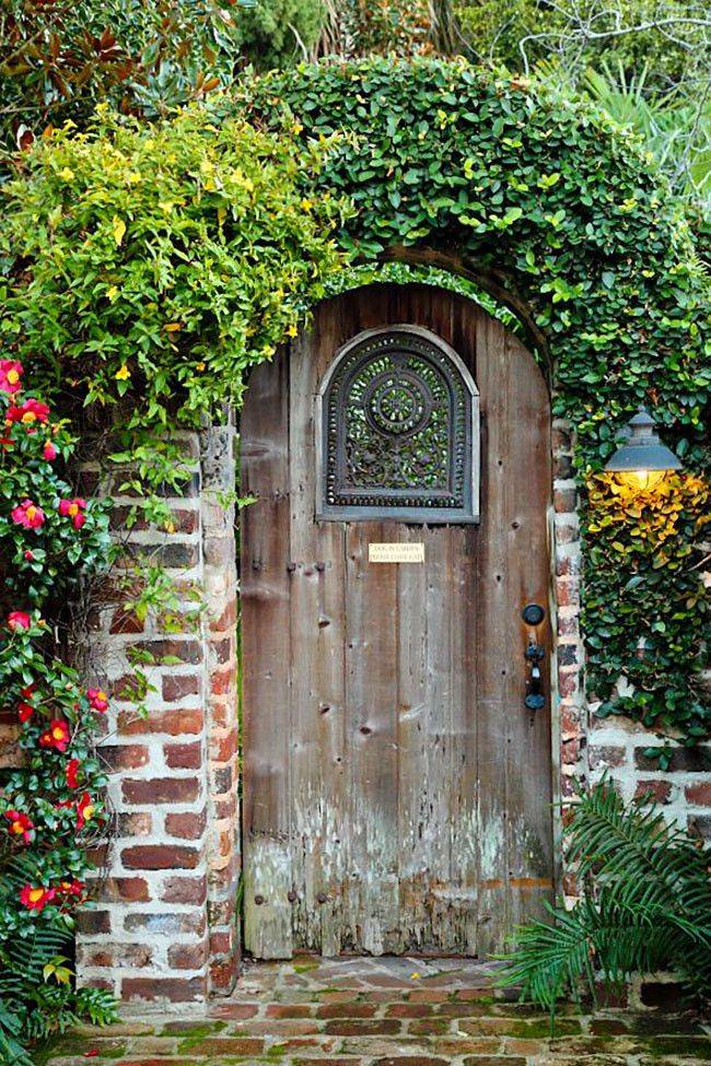 Enchanted Door Beautiful Gardens