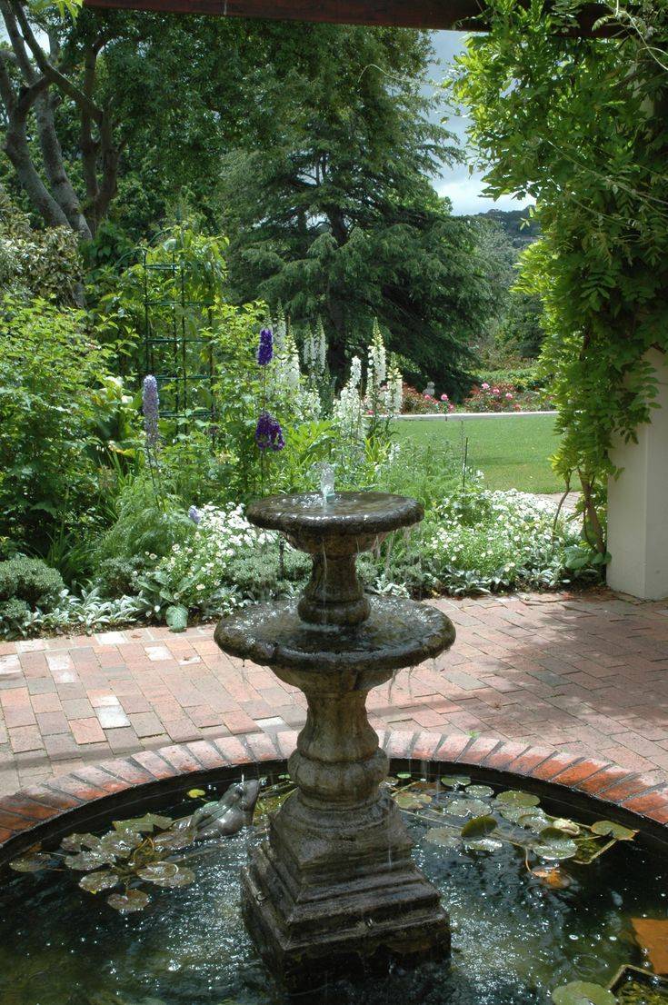 Fountain Garden Inspiration