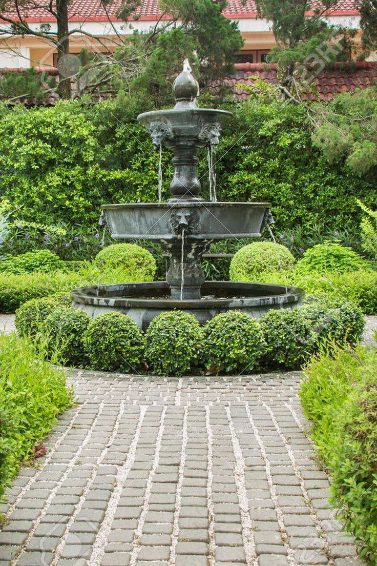 Fountain Garden Inspiration