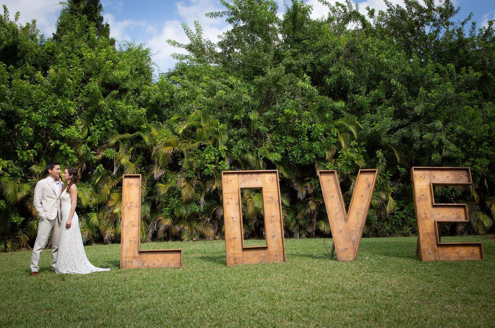 Barbara Carlos Secret Gardens Miami Wedding
