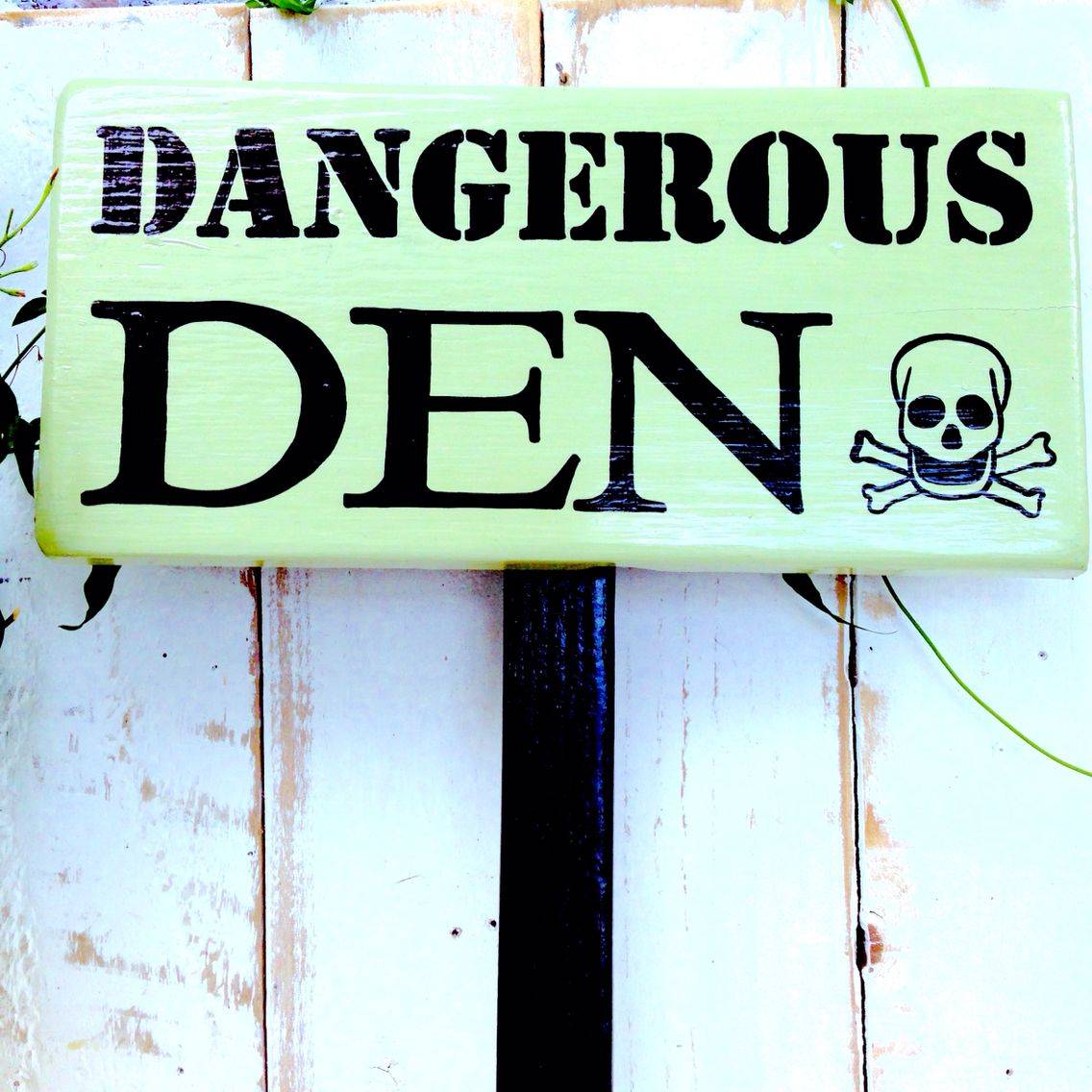Garden Accessory Vintage Style Sign