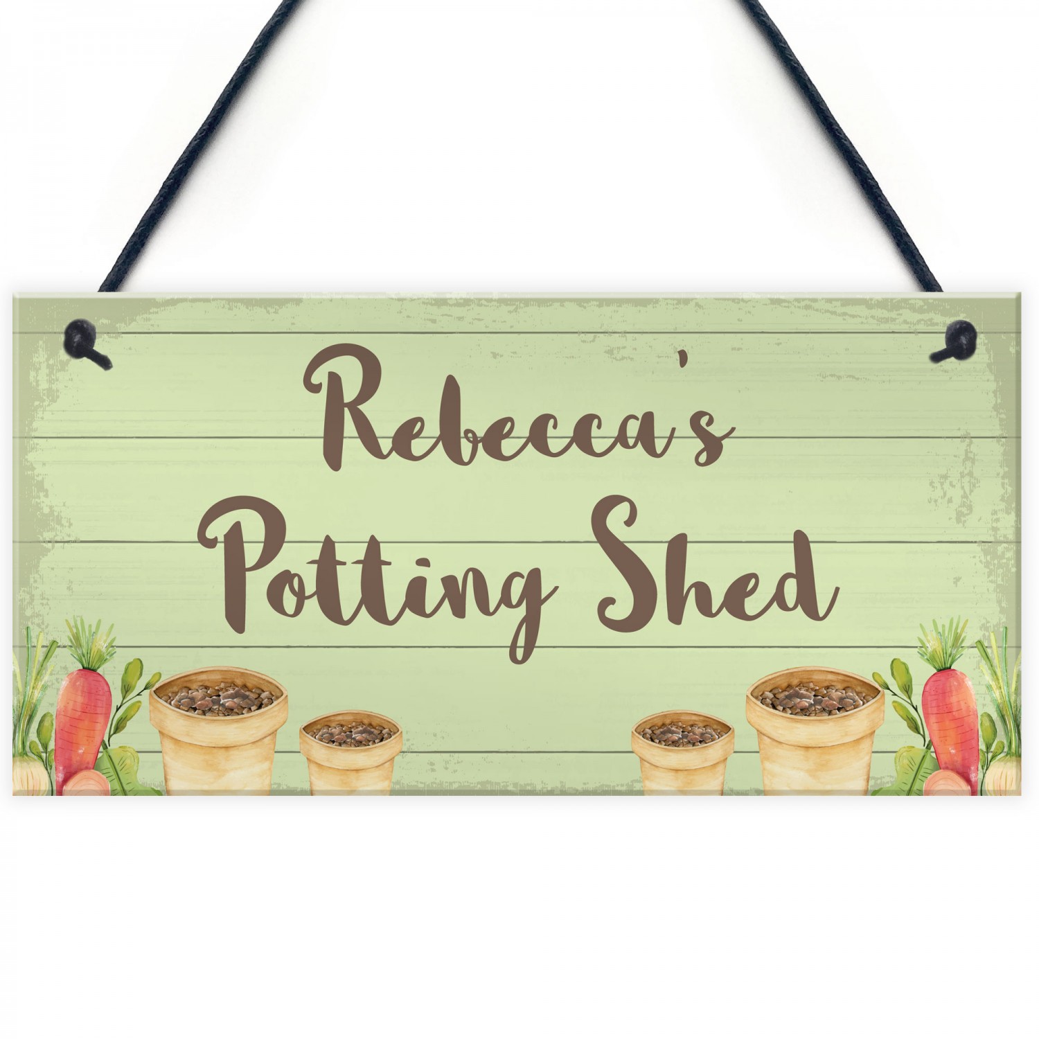 Personalised Vintage Garden Sign