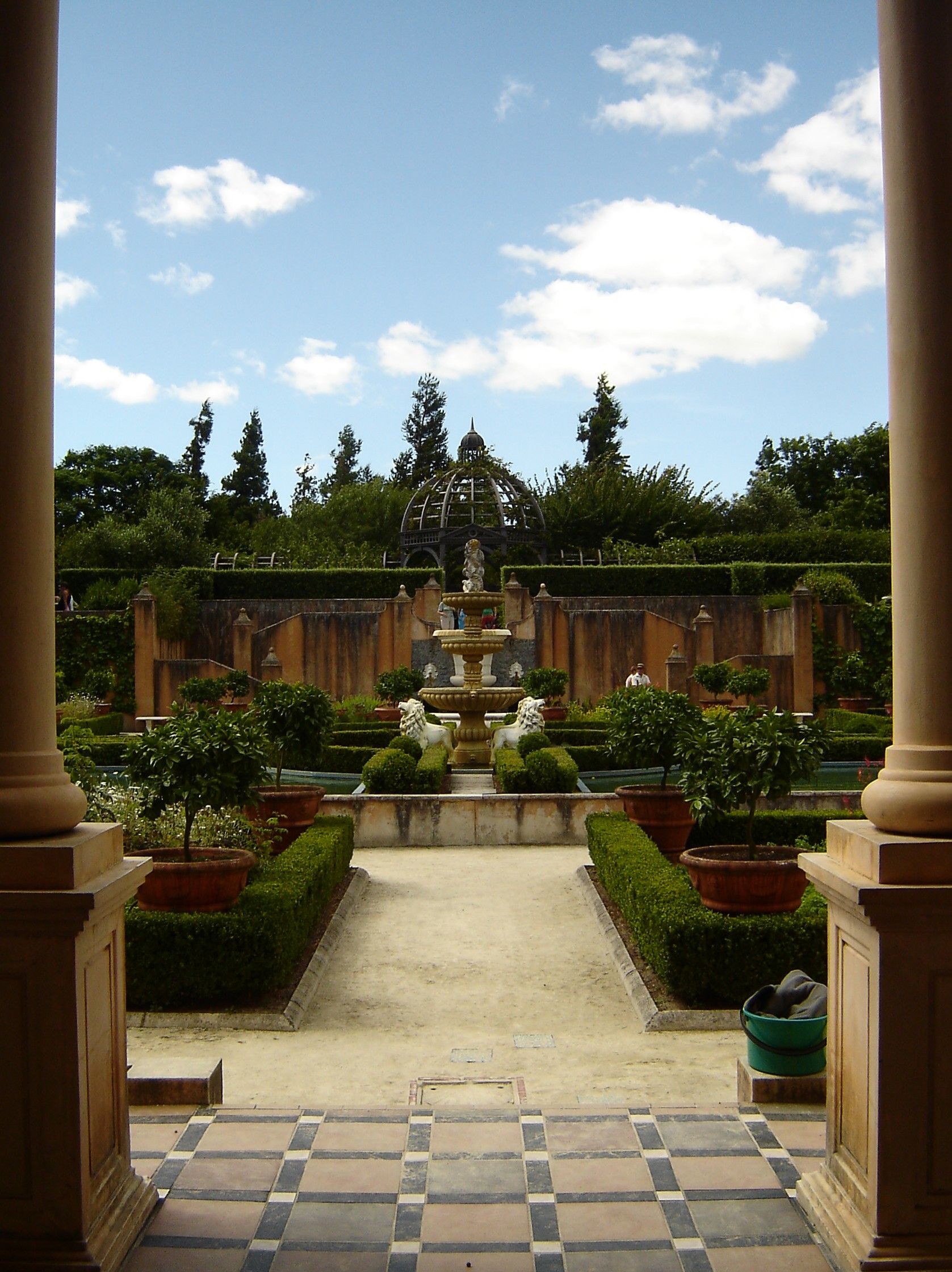 A Backyard Italian Villa