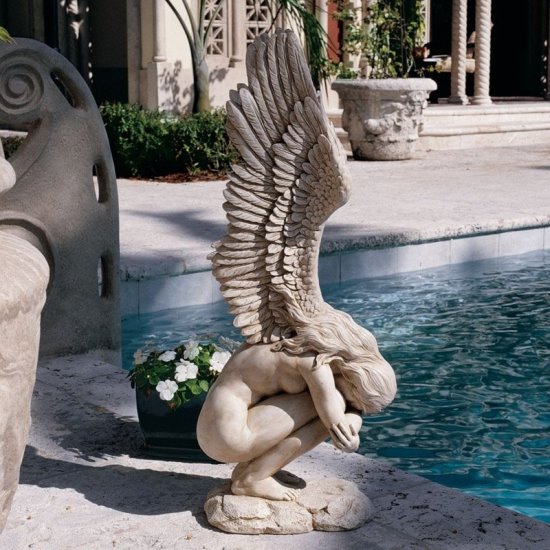 Metal Garden Fairy Statue Creative Design Ideas