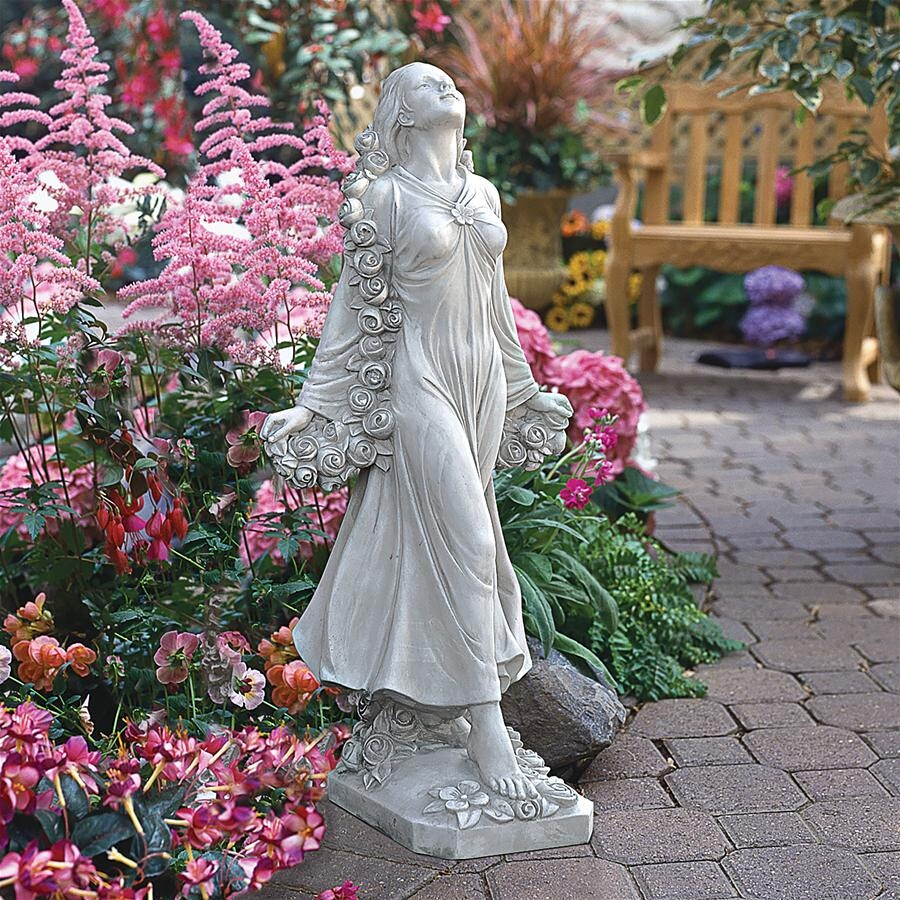 W Children Garden Statue