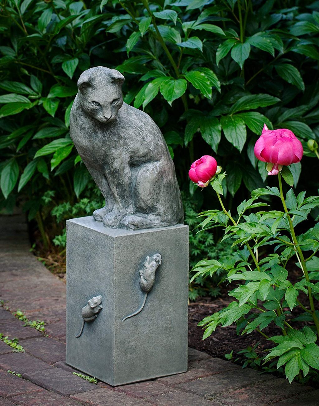 Cat Garden Statue Webdesigningmalad