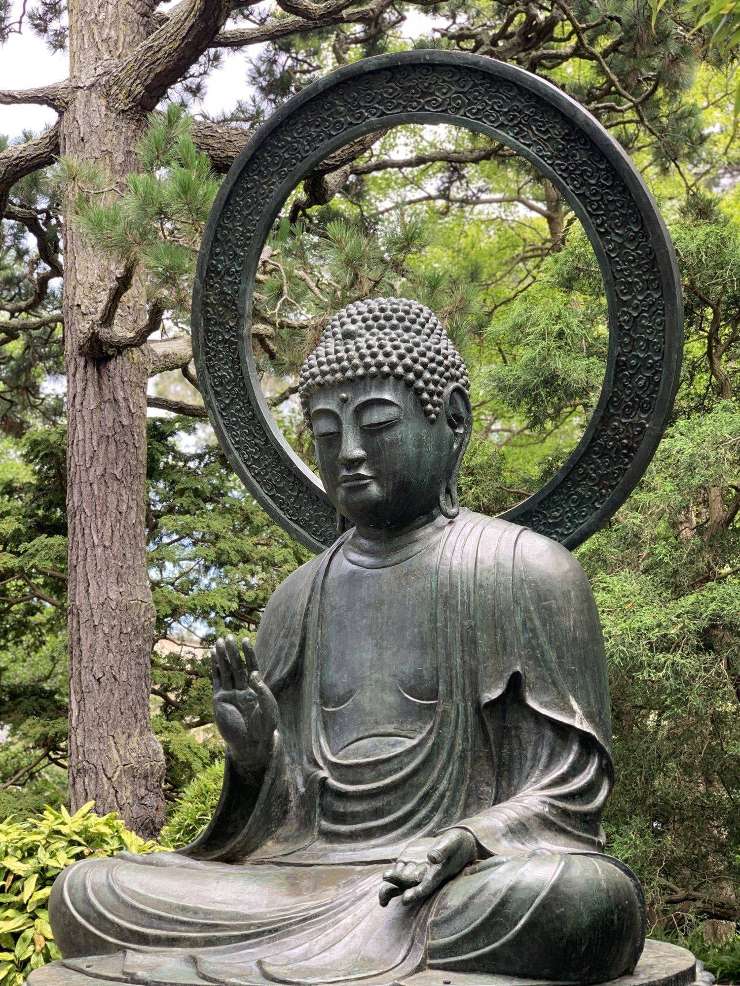 Large Garden Buddha Statue