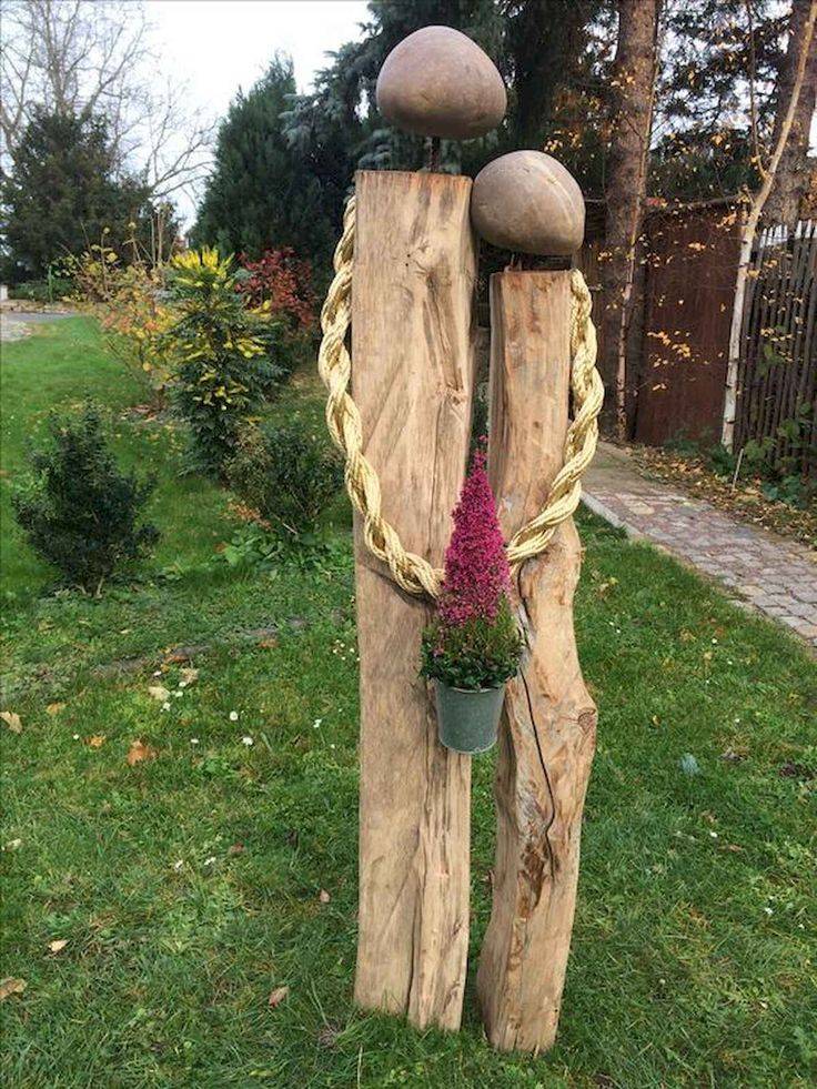 Redwood Garden Sculpture