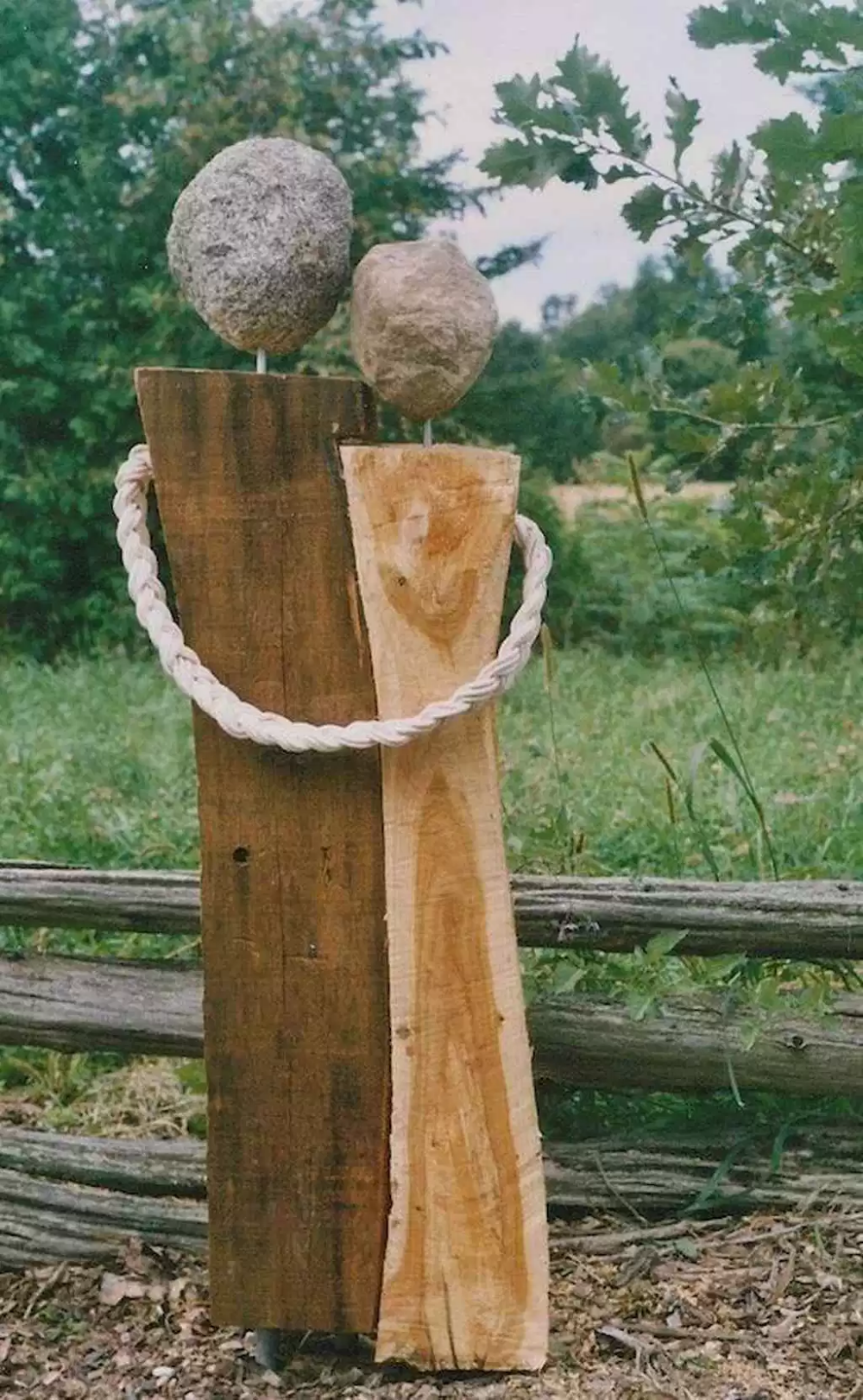 Wooden Garden Sculpture