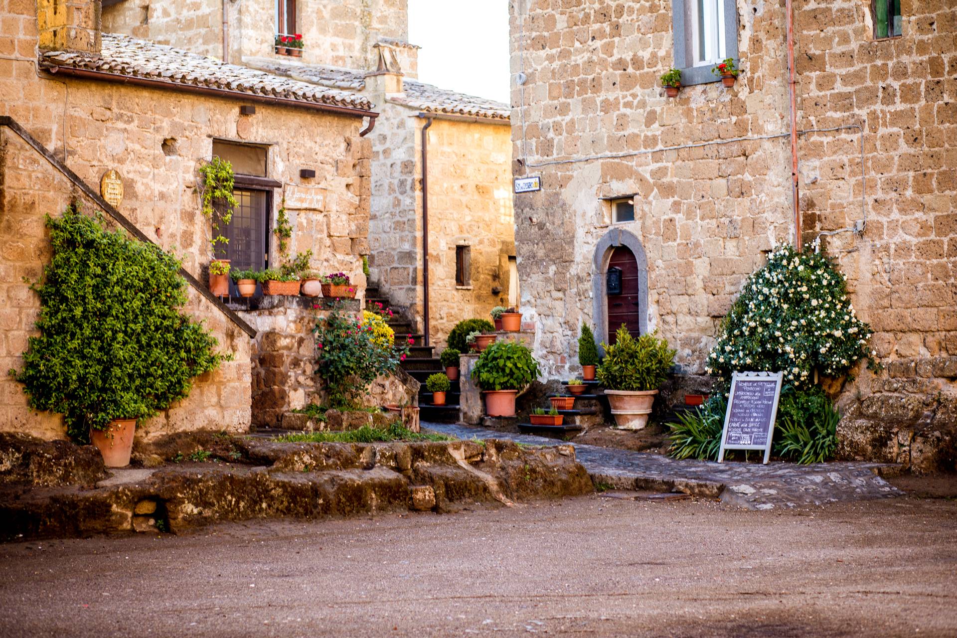 Courtyard Tuscan Style