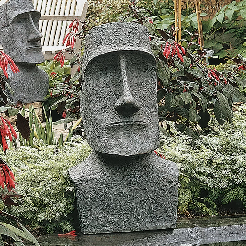 Moai Large Garden Sculpture Bronze Sculptures