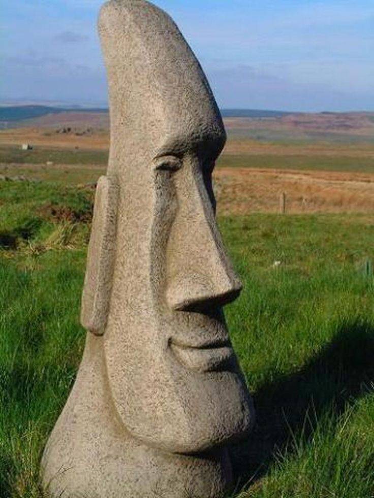 Moai Tiki Osterinsel Figur Skulptur