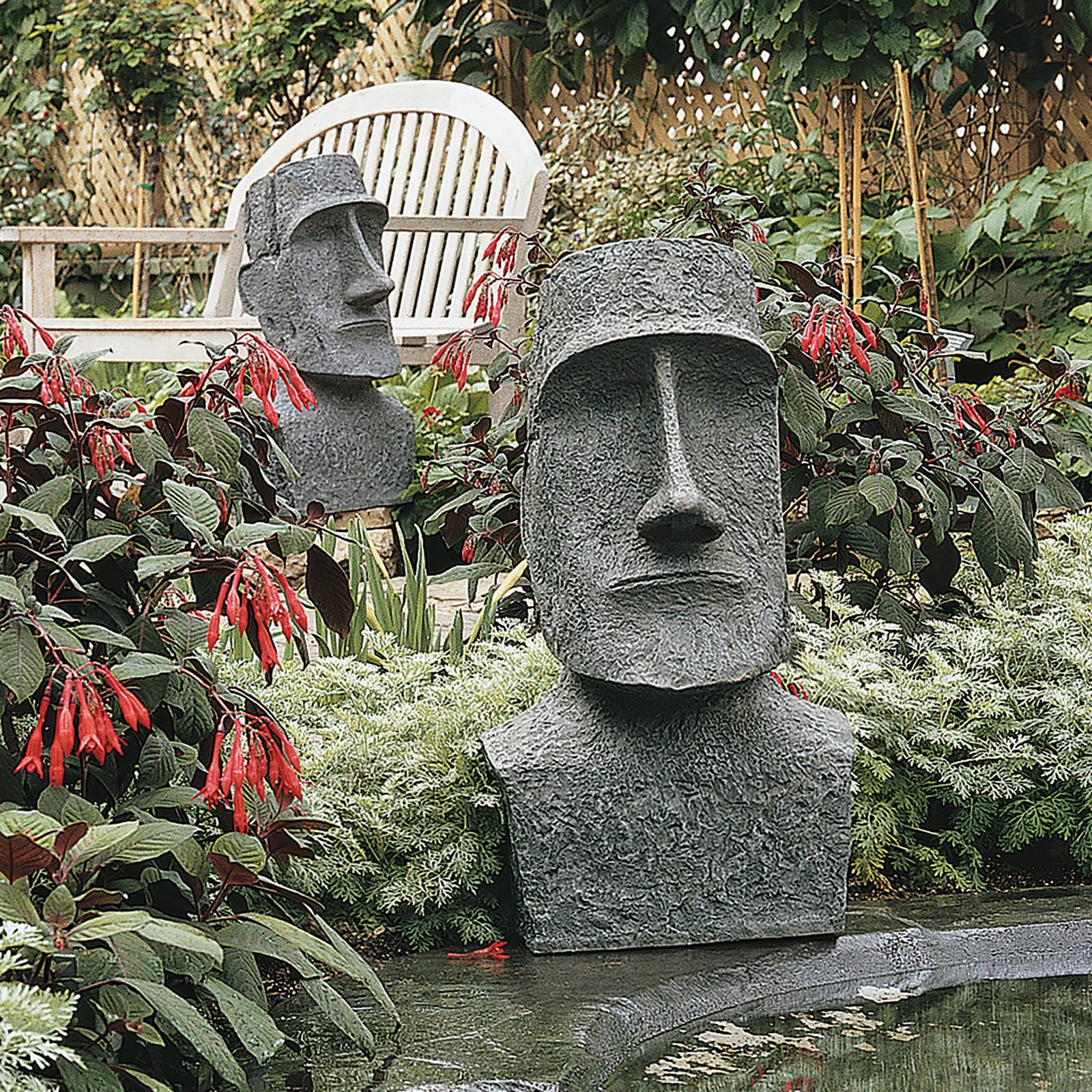 Easter Island Head Tiki Ornaments