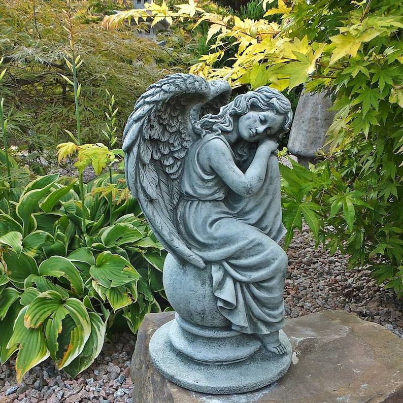S Concrete Garden Pelican Statues Vampt Vintage Design