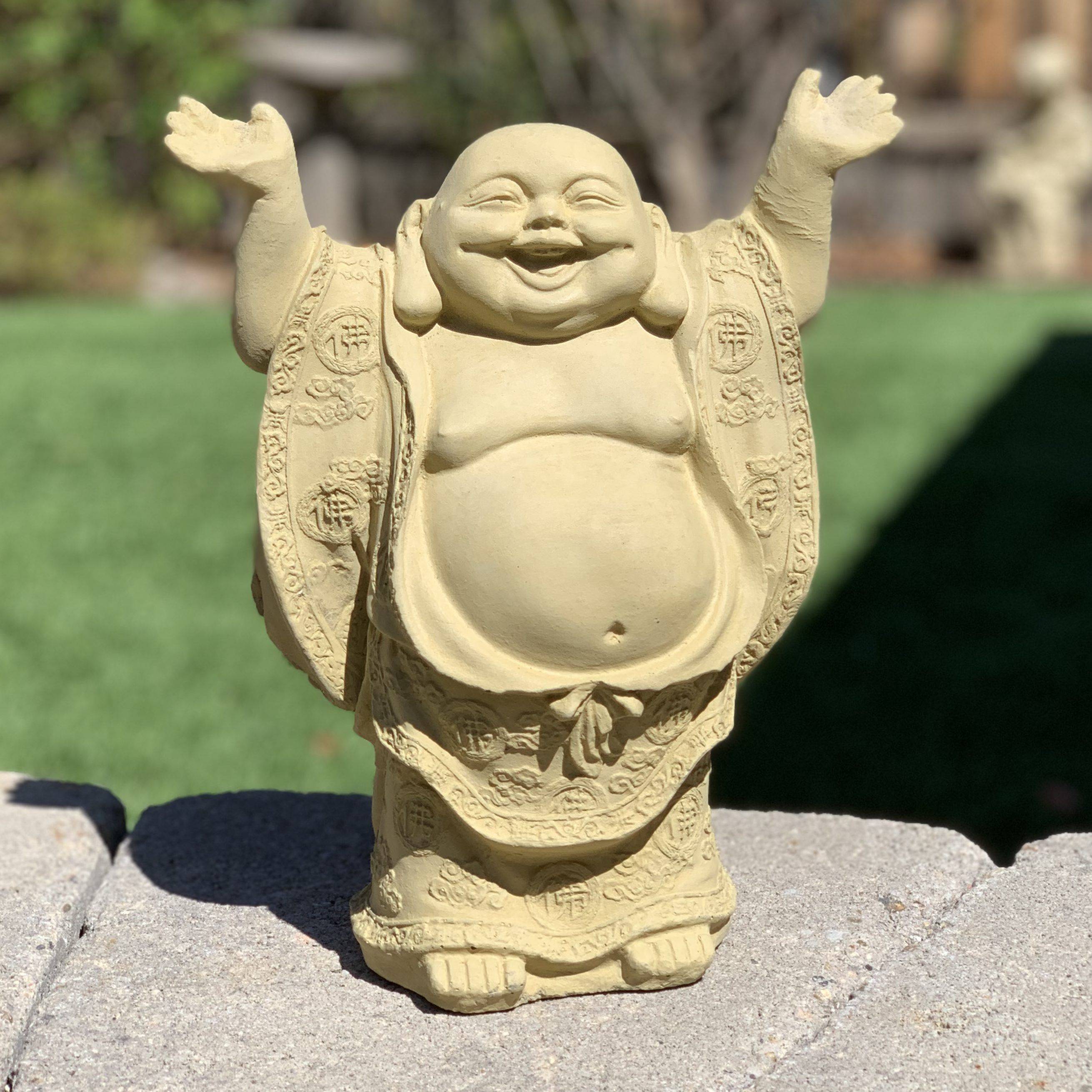 Alfresco Home Seated Buddha Garden Statue Buddha Statue Buddha