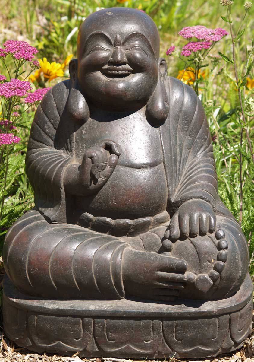 Garden Age Laughing Buddha Statue