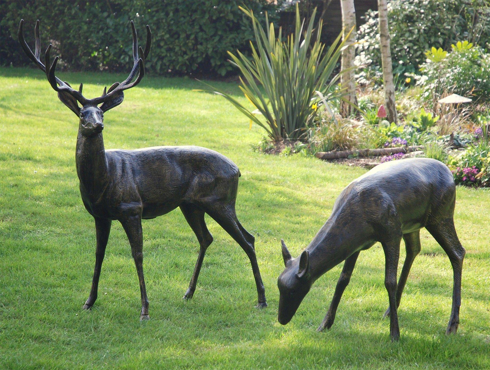Fawn Deer Outdoor Living Outdoor Decor Lawn Ornaments
