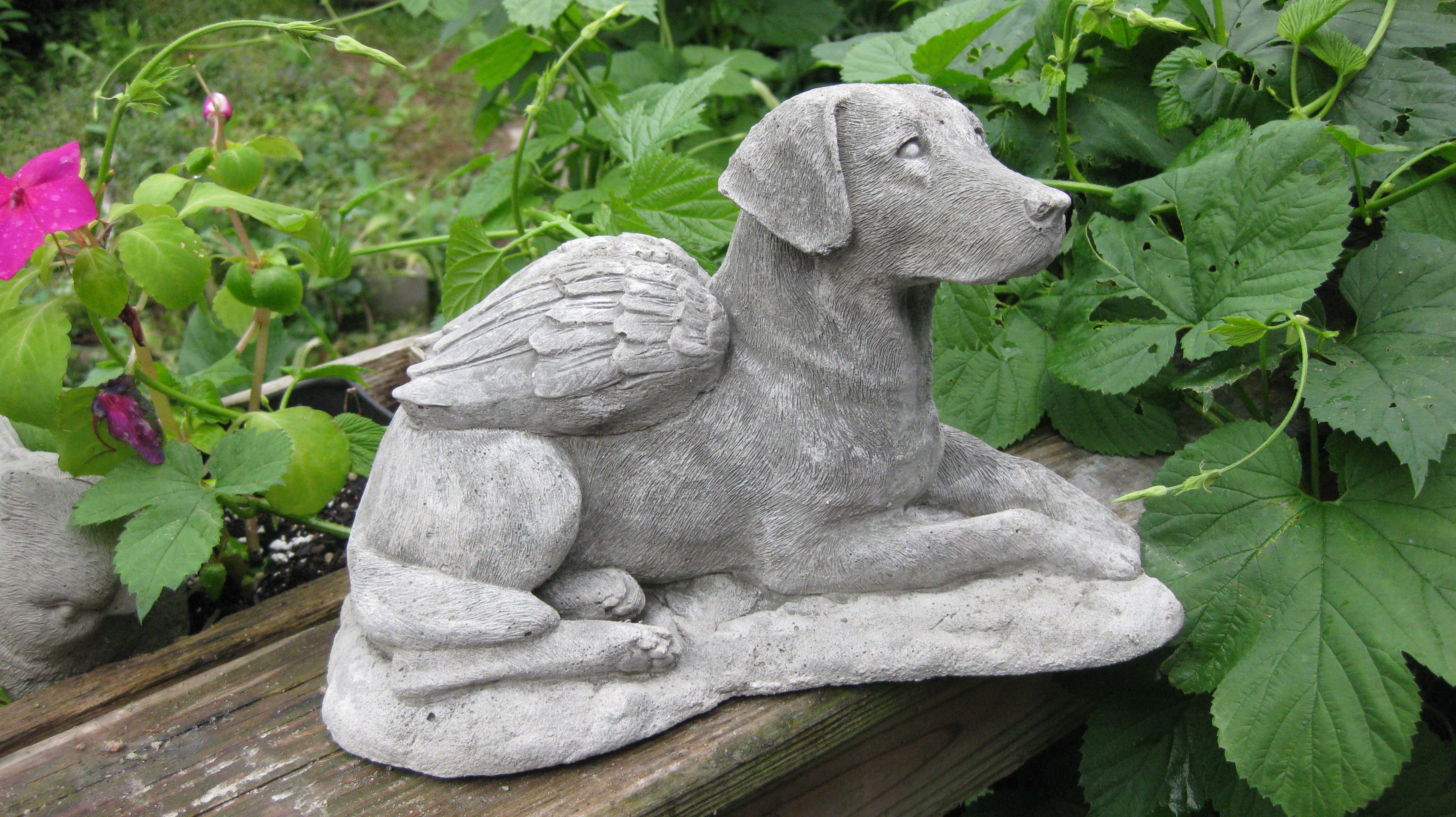 Large Welsh Corgi Statue