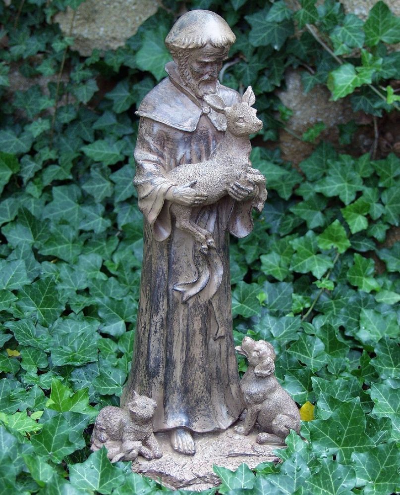 St Francis Statue Garden Feature