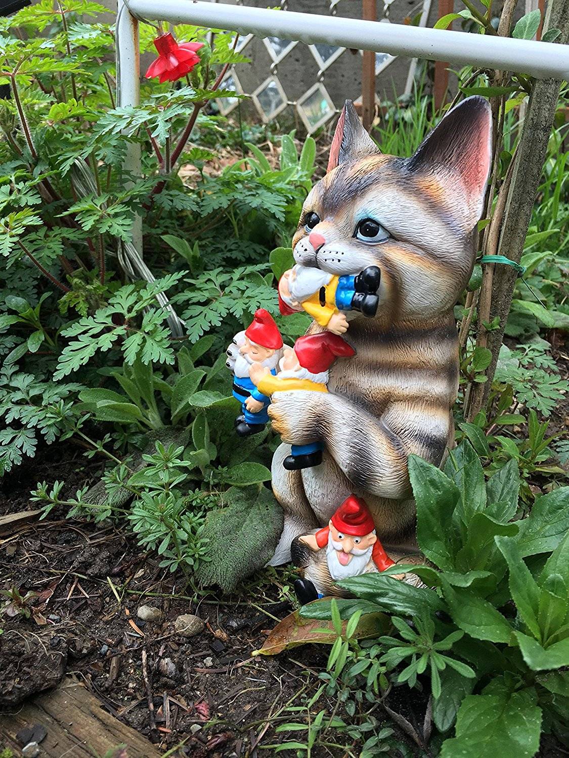 Cat Garden Statue Webdesigningmalad