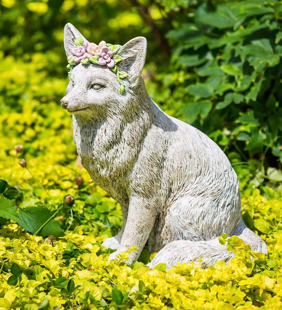 Fox Garden Ornament Fox Garden Statue