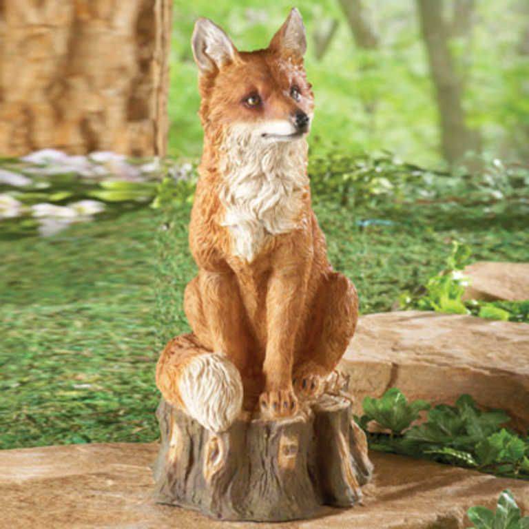 Fox Garden Ornament Fox Garden Statue