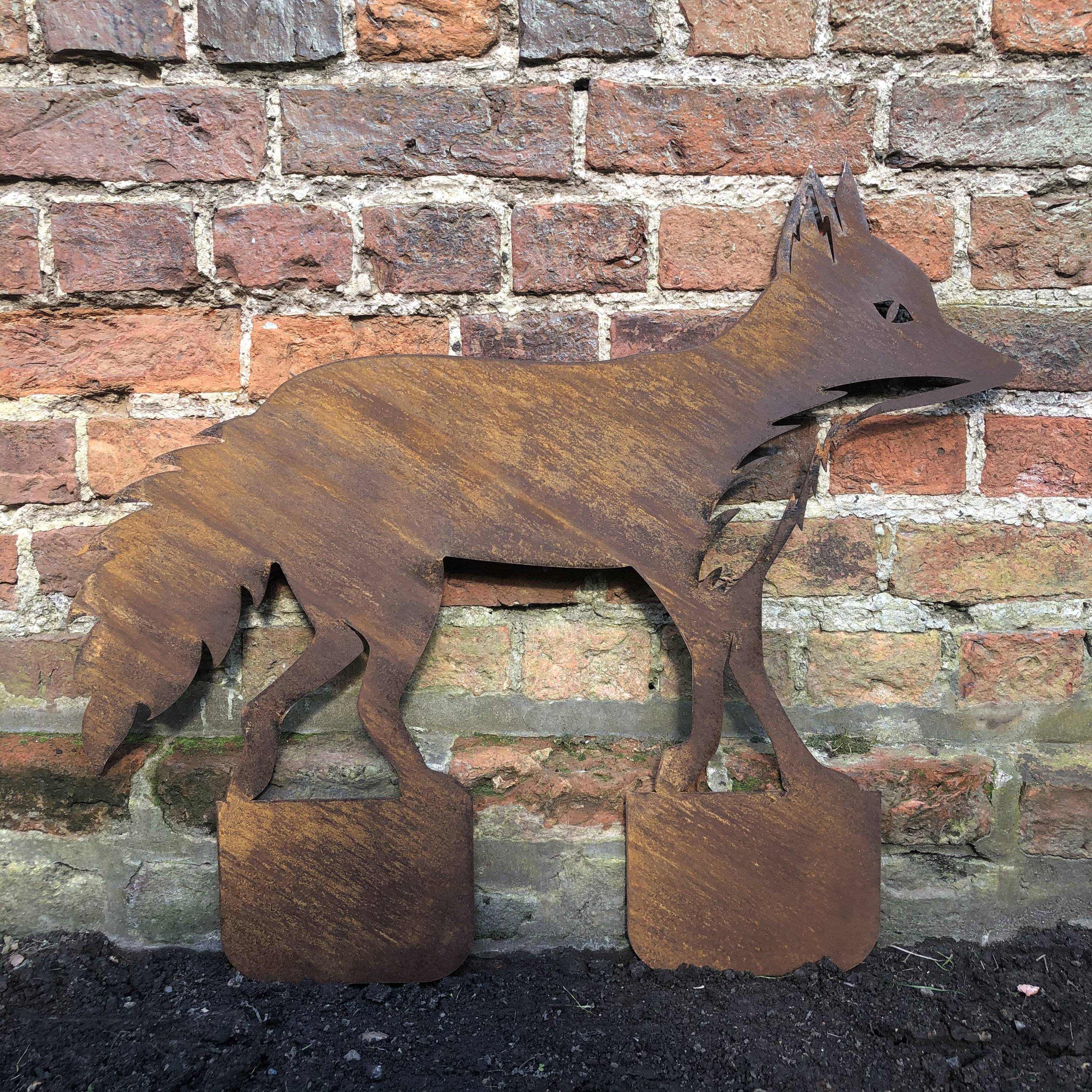 Fox Garden Statue Garden Statues