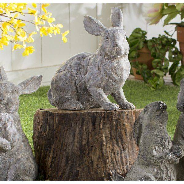 Polyresin Outdoor Decor Bunny Garden Rabbit Statue Lawn Ornaments Buy