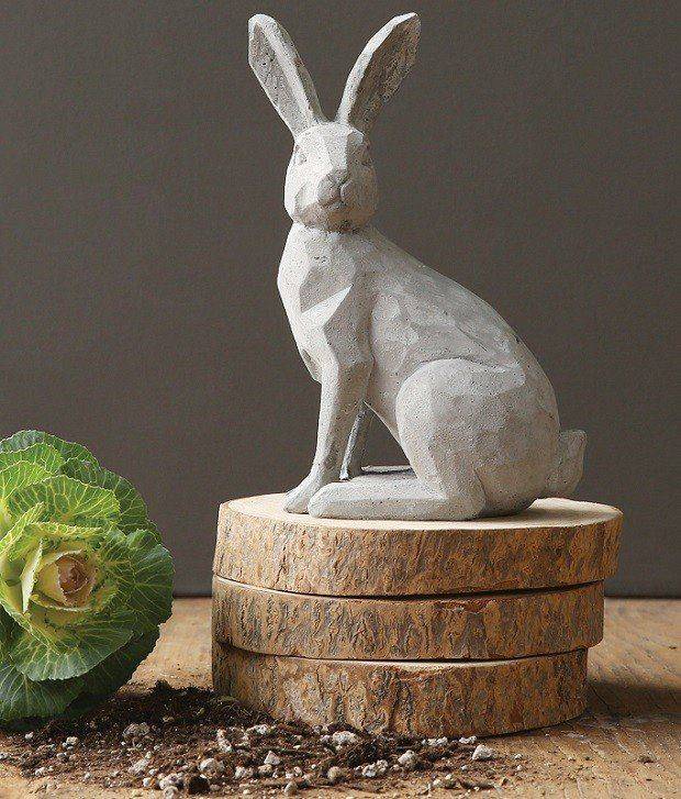 Polyresin Outdoor Decor Bunny Garden Rabbit Statue Lawn Ornaments Buy