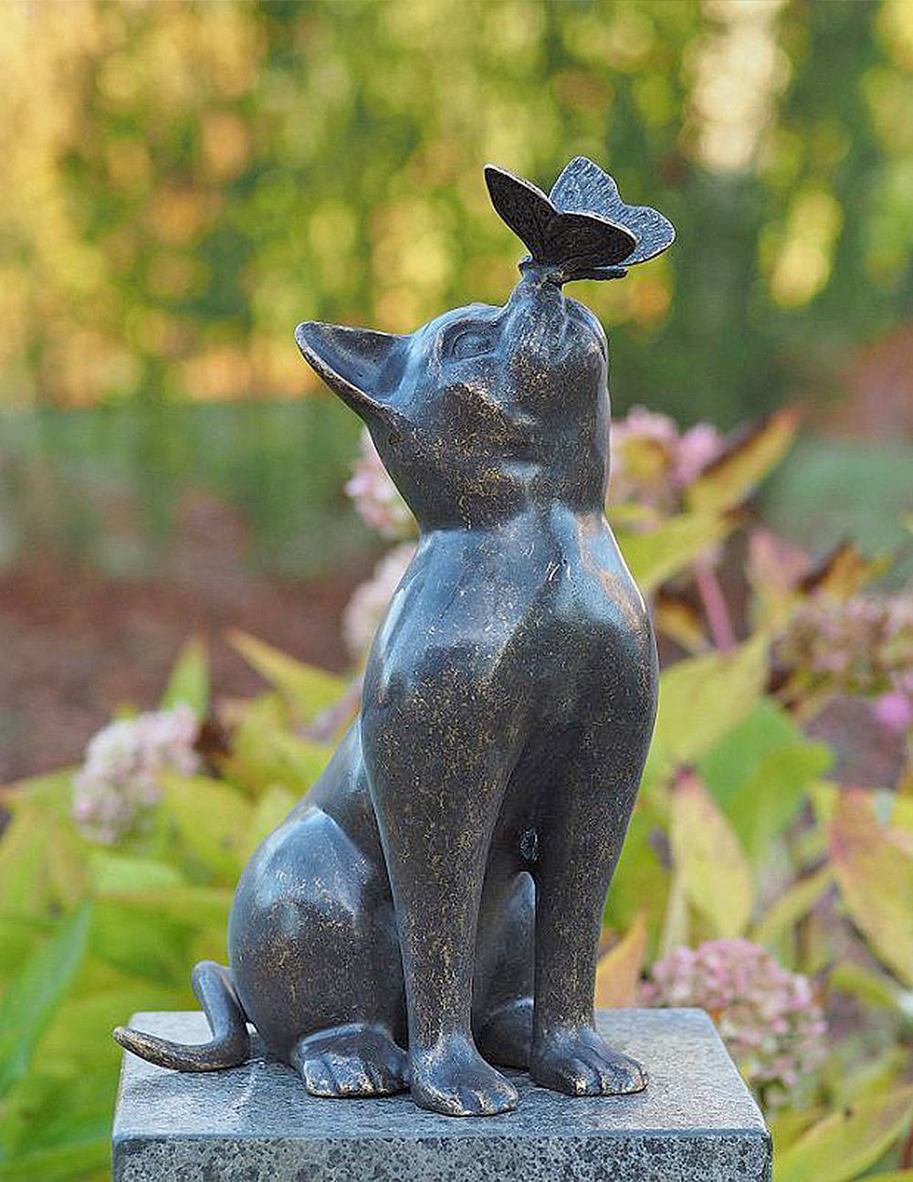 Whimsical Kitten Feline Garden