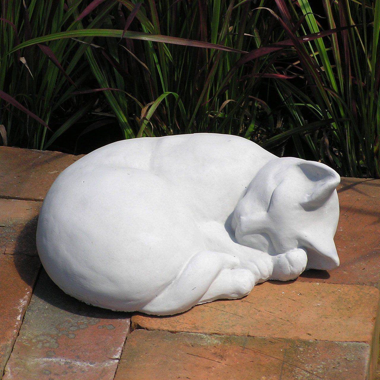 Angel Cat Pet Memorial Statue