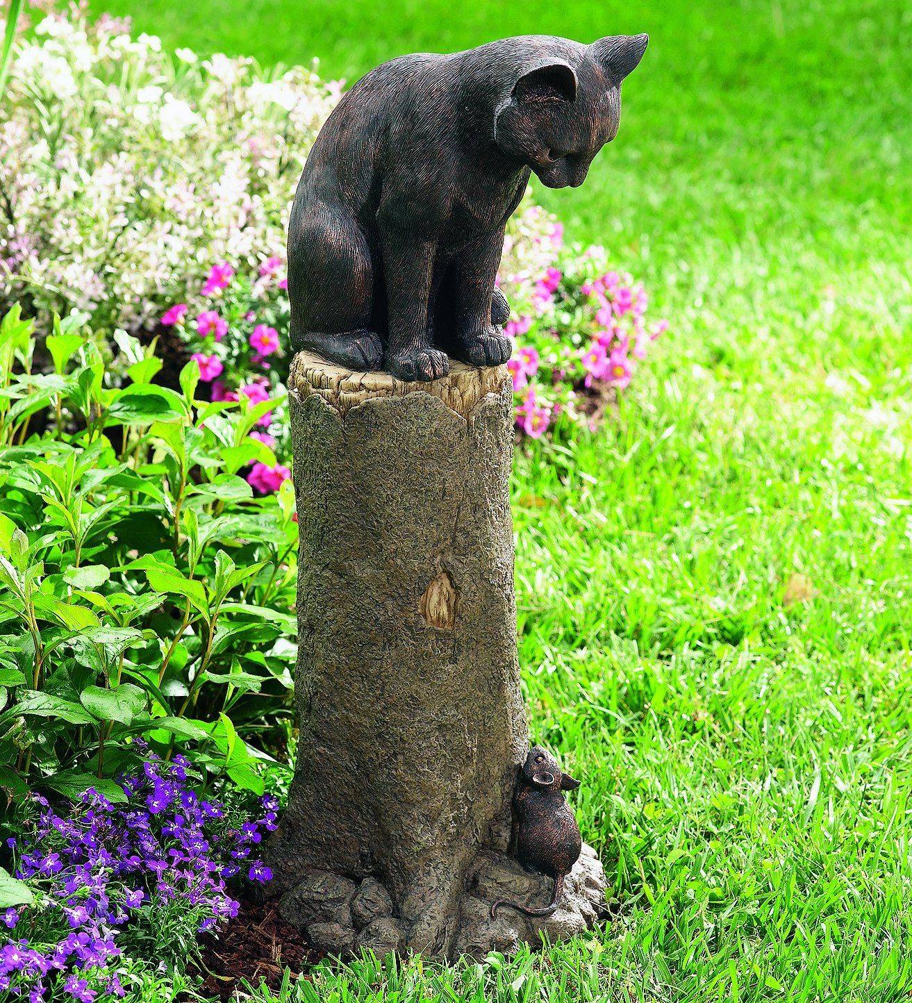 Cat Outdoor Garden Sculpture