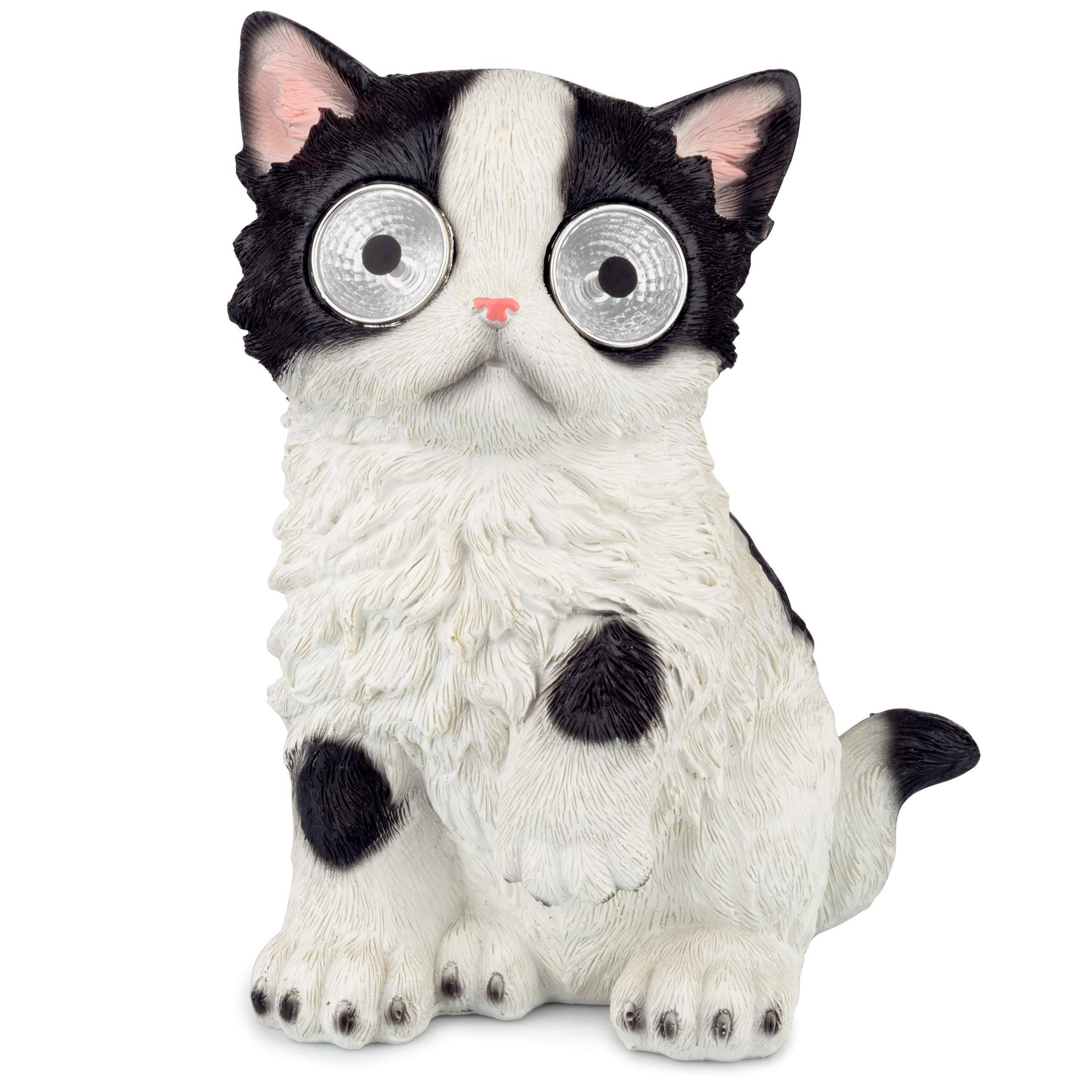 Cat Garden Ornament Stone Effect