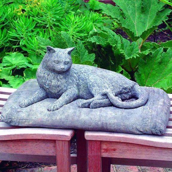 Cat Toys Agirlgle Garden Statue Cute Cat Funny Outdoor Sculpture