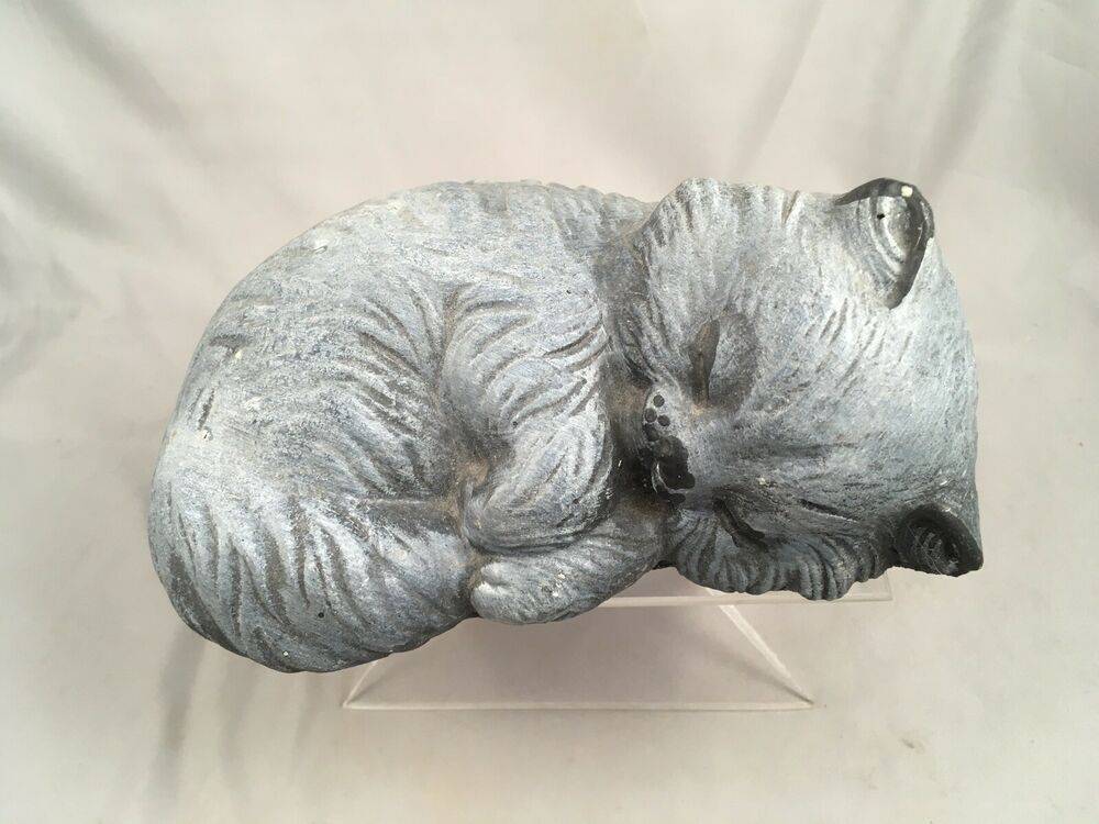 Cat Bird Feeder Garden Statue Cat Lover
