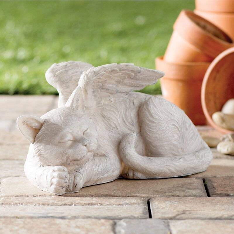 Exhart Cat Angel Garden