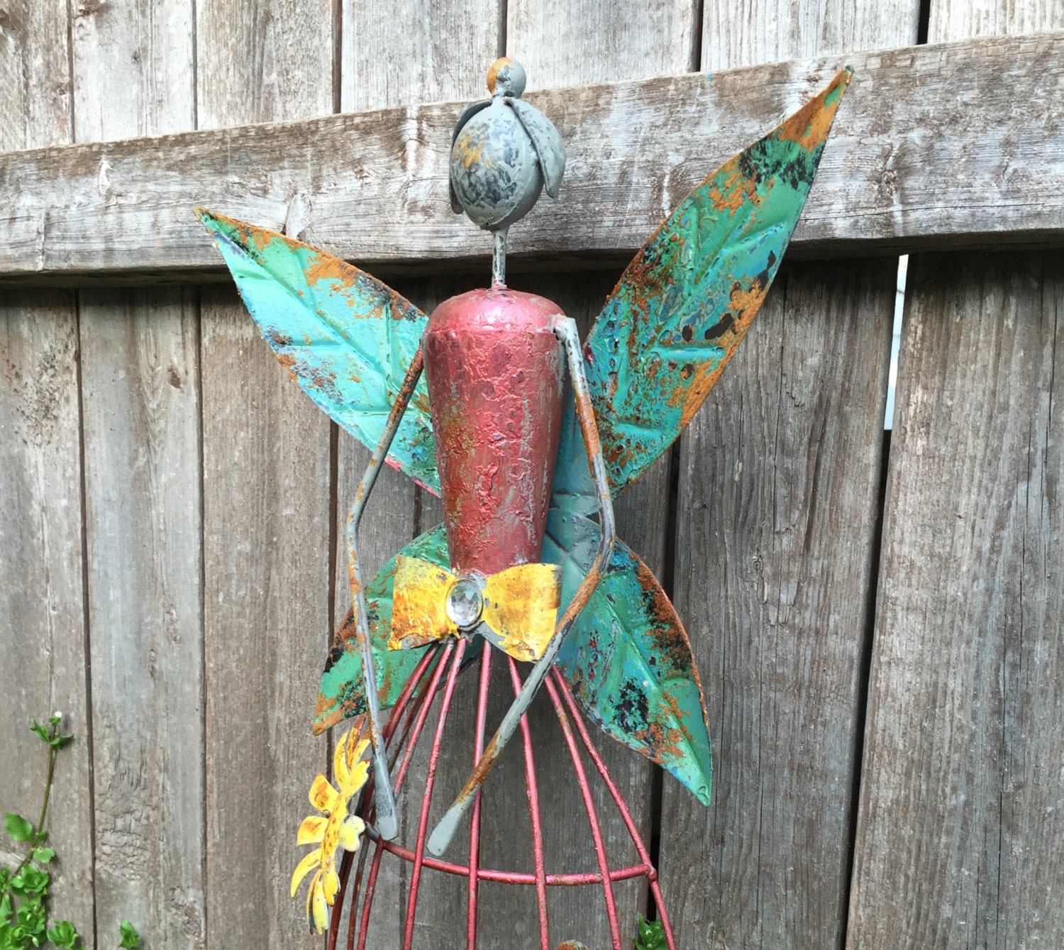 20 Rustic Metal Garden Angels Ideas You Cannot Miss SharonSable